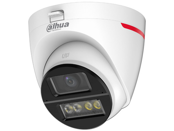Cámara Tipo Domo Dahua DH-HAC-HDW1249XN-IL-A-PRO de 2MP (1920 x 1080), Lente de 2.8mm, Iluminación Dual Inteligente de hasta 50m, IP67, Color Blanco.