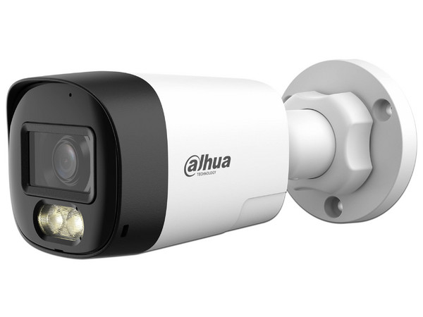 Cámara HDCVI Plus Dahua DH-HAC-HFW1200RL-IL-T, Bullet 2 MP, Audio Bidireccional, Iluminación Dual 30m, Lente 2.8mm, Policarbonato.