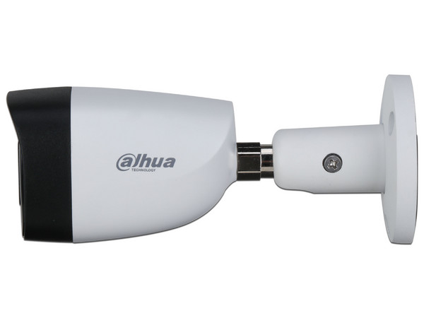 Cámara Tipo Bala Dahua DH-HAC-HFW1209CMN-A-LED-S3 de 2MP (1920 x 1080), Lente de 2.8mm, Iluminación de hasta 20m, IP67, Color Blanco.