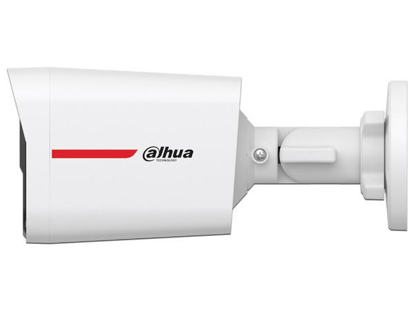 Cámara Tipo Bala Dahua DH-HAC-HFW1249XN-IL-A-PRO de 2MP (1920 x 1080), Lente de 2.8mm, Iluminación de hasta 50m, IP67, Color Blanco.