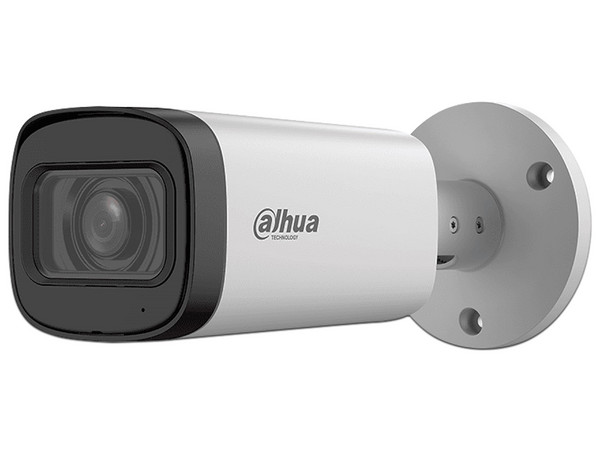 Cámara de Vigilancia Tipo Bala Dahua DH-HAC-HFW1500RN-Z-A-27135-S3-DIP de 5MP (2880 x 1620), IR de Hasta 80m,  Color Blanco.