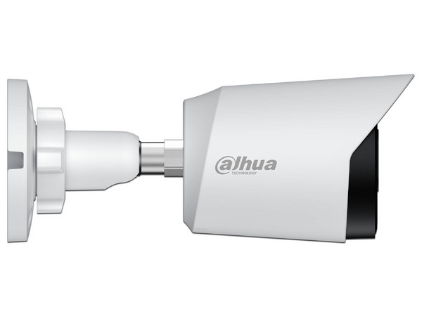 Cámara IP Tipo Bullet Dahua DH-HAC-HFW1509TN-A-LED-S3-DIP de 5MP, Lente de 3.6mm (2880 x 1620p), IR de hasta 30m, IP67. Color Blanco