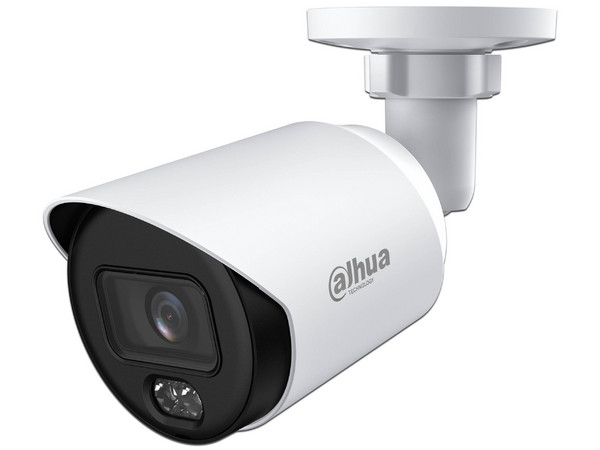 Cámara IP Tipo Bullet Dahua DH-HAC-HFW1509TN-A-LED-S3-DIP de 5MP, Lente de 3.6mm (2880 x 1620p), IR de hasta 30m, IP67. Color Blanco