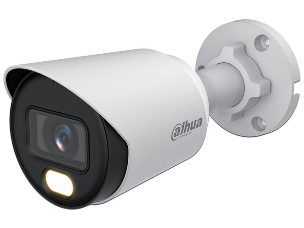 Cámara IP Tipo Bullet Dahua DH-HAC-HFW1509TN-A-LED-S3-DIP de 5MP, Lente de 3.6mm (2880 x 1620p), IR de hasta 30m, IP67. Color Blanco