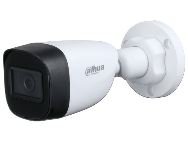 Cámara de Vigilancia Dahua  DH-HAC-HFW1801CN-A de 8MP (3840 x 2160p), Lente de 2.8mm, IR de hasta 20m, IP67. Color Blanco