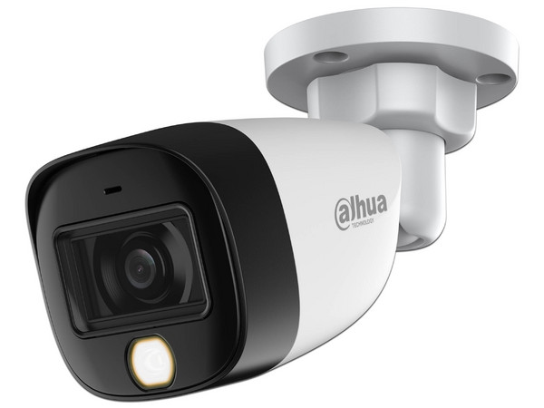 Cámara Bullet Dahua, CCTV para Exteriores, Modelo HAC-HFW1801C-IL-A, 4K 3840x2160, Visión Día/Noche, Alámbrica.