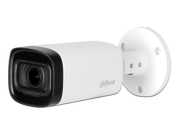 Cámara Tipo Bullet Dahua DH-HAC-HFW1801RN-Z-A de 8MP, IR hasta 80m, Lente motorizado, Micrófono integrado, IP67. (Metalica)