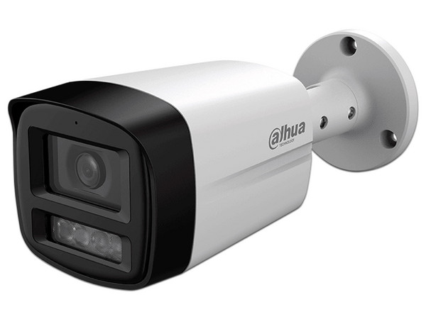 Cámara IP Tipo Bala Dahua DH-HAC-HFW1801TLMN-IL-A-S3 4K (3840 x 2160), CMOS, IR hasta 40m, IP67.