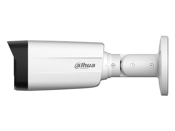 Cámara de Vigilancia Tipo Bala Dahua DH-HAC-HFW1801TMN-I8 de 8MP, Lente Fijo 2.8mm (3840 x 2160p), IR de hasta 80m, IP67. Color Blanco