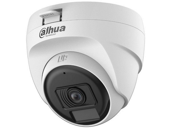 Cámara Domo DAHUA HAC-T1A21N-U-IL-A, 2MP, Lente 2.8mm, Iluminación Dual Inteligente, Micrófono Integrado.