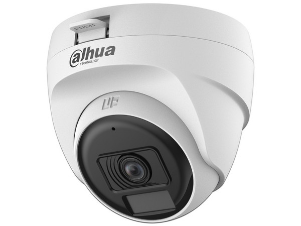 Cámara Domo DAHUA HAC-T1A51N-U-IL-A de 5 MP, IR de 25 Mts, Uso interior, Soporta CVI/TVI/AHD/CVBS.