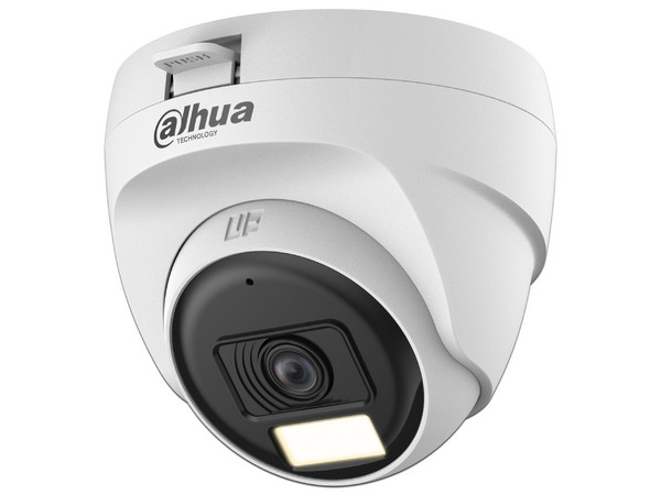 Cámara Domo DAHUA HAC-T1A51N-U-IL-A de 5 MP, IR de 25 Mts, Uso interior, Soporta CVI/TVI/AHD/CVBS.