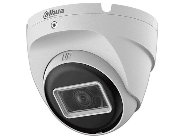Cámara Domo DAHUA 2 Megapíxeles, Lente 2.8mm, IR 30M, Luz Cálida 20M, Micrófono Integrado, Para Exterior IP67.