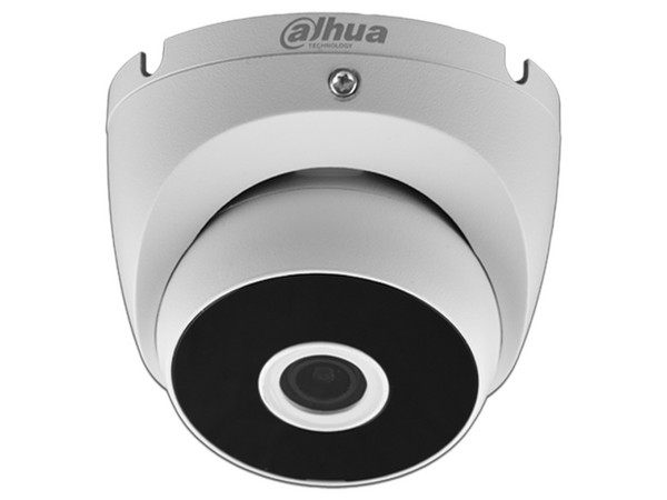 Cámara de vigilancia tipo domo Dahua T2A5128, 2592x1944p, 5MP, IP67, IR hasta 20m, BNC.