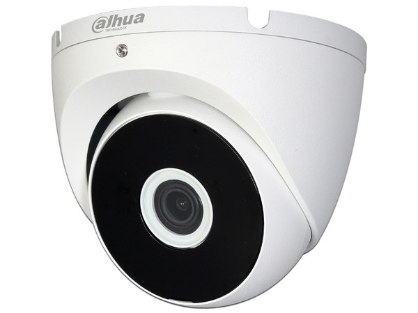 Cámara de vigilancia tipo domo Dahua T2A5128, 2592x1944p, 5MP, IP67, IR hasta 20m, BNC.