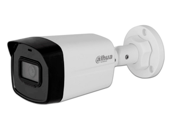 Cámara IP de Vigilancia Dahua DH-IPC-B1E20 Tipo Bullet de 2MP, Lente de 2.8mm, IR hasta 30m, IP67.
