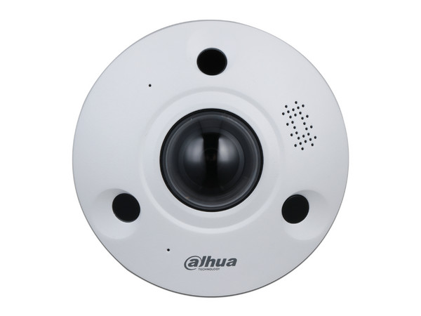 Cámara de vigilancia IP Fisheye Dahua DH-IPC-EBW8842-AS, 8MP, IR hasta 10m, IP67, IK10, Color Negro.