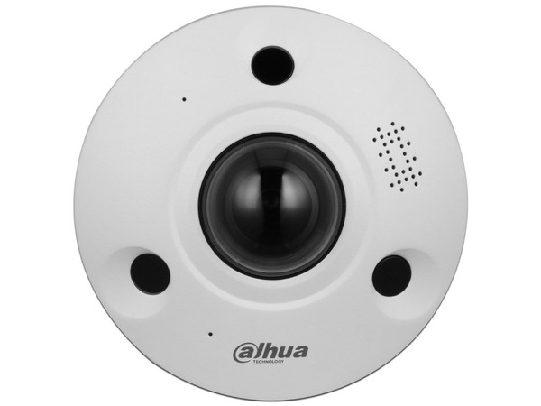 Cámara IP Domo Fisheye Antivandálica 4K, 8 Megapíxeles, Visión 360 grados, H265+, Audio