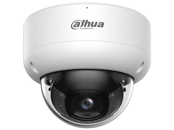 Cámara IP Tipo Domo DAHUA DH-IPC-HDBW3249EP-AS-IL-0280B de 2MP (1080P), IR de Hasta 40m, IP67, IK10, Color Blanco.