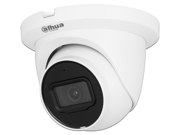 Cámara de Vigilancia tipo Domo DAHUA DH-IPC-HDW2841TM-S de 8MP, IR de hasta 30m, PoE, IP67, Micrófono Integrado, Ranura MicroSD.