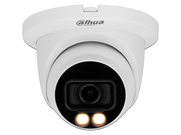 Cámara de Vigilancia tipo Domo Dahua IPC-HDW5449TM-SE-LED de 4MP (2688 x 1520), IR hasta 30m, Micrófono integrado, IP67.