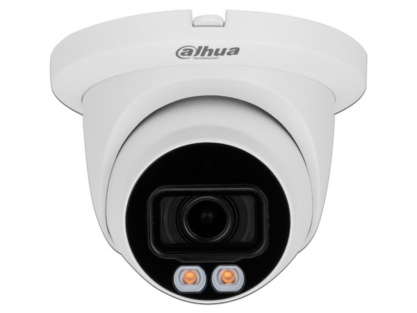 Cámara de Vigilancia tipo Domo Dahua IPC-HDW5449TM-SE-LED de 4MP (2688 x 1520), IR hasta 30m, Micrófono integrado, IP67.