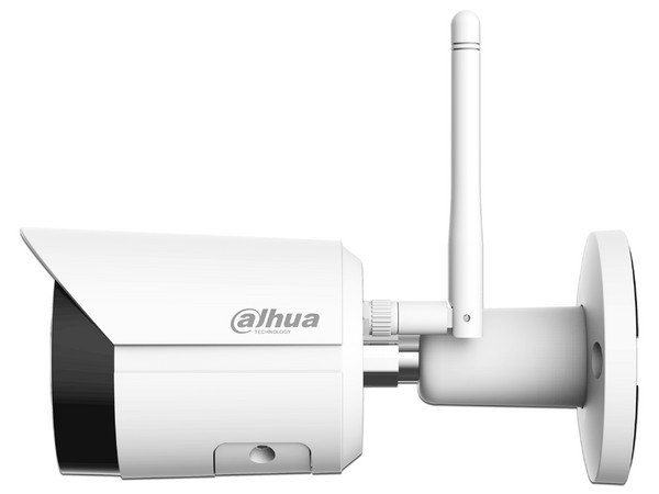 Cámara IP Tipo Bala Dahua IPC-HFW1430DS-SAW, 4MP, Lente  de 2.8mm, IR hasta 30m, Micrófono Integrado, IP67, Color Blanco.