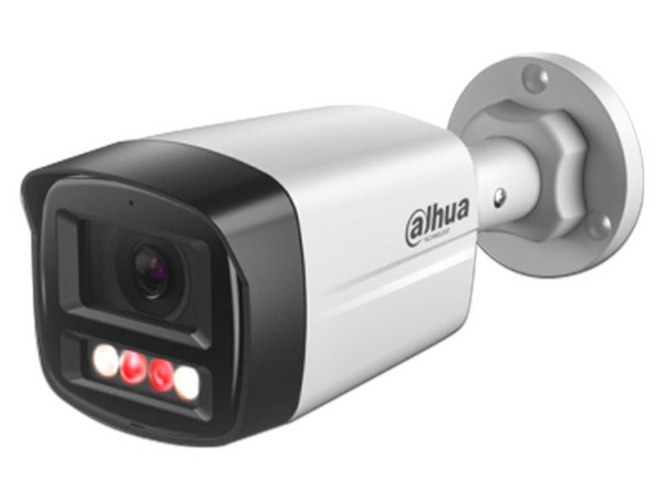 Cámara Tipo Bala Dahua DH-IPC-HFW1439TL1-A-IL de 4MP (2560 x 1440), Lente de 2.8, IR hasta 30m, IP67. Color Blanco.