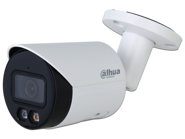 Cámara de Vigilancia tipo Bala Dahua IPC-HFW2249S-S-IL de 2MP (1920 x 1080p), IR hasta 30m, Iluminador dual, Protección IP67.