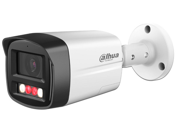 Cámara Bullet IP Dahua IPC-HFW2549TL-S-PV de 5 MP con Micrófono y Bocina, IP67.