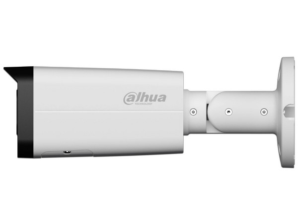 Cámara IP Tipo Bala Dahua DH-IPC-HFW2649T-ZAS-IL de 6MP (3288 x 1850), Lente de 2.8mm, IR hasta 60m, Microfono Integrado, Color Blanco.