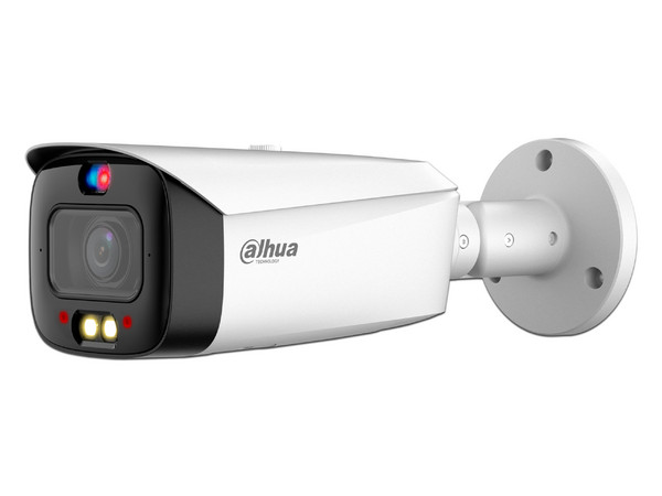 Cámara IP Tipo Bala  Dahua DH-IPC-HFW3449T1-ZAS-PV de 4MP, Lente de 2.7mm, IR hasta 50m, IP 67, Detección de movimiento inteligente, Color Blanco.
