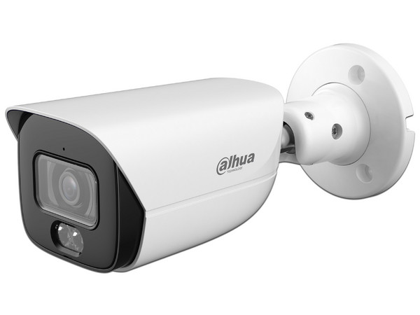 Cámara IP Tipo Bala Dahua DH-IPC-HFW5559E-ASE-IL de 5 MP (2960 x 1668), Lente de 2.8mm, Sensor CMOS, IR de Hasta 50m, Color Blanco.