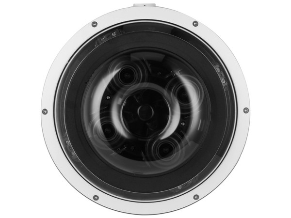 Cámara IP Panorámica Dahua DH-IPC-PDBW82041N-B360 de 4 x 5MP (2592 x 1944), Lente de 2.8mm, IR de Hasta 30m. Color Blanco.