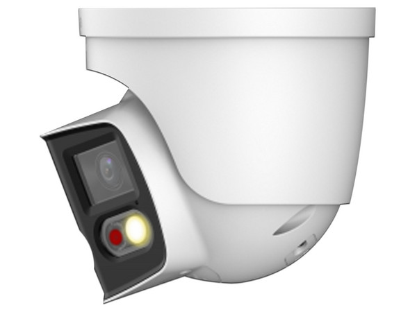 Cámara de Vigilancia IP WizSense Eyeball Dahua DH-IPC-PDW3849-A180-AS-PV de 2x4MP, IR de 25m, IP67, ángulo de visión 180 grados.