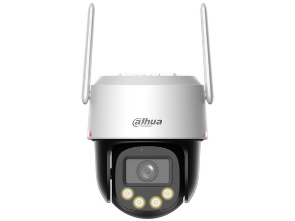 Cámara IP PT Wi-Fi Dual Dahua de 10 MP(5 MP + 5 MP), IP, Lente 3.6 mm, WizColor, IR 30 m, Auto tracking, Audio bidireccional, Wi-Fi 6, IP66.