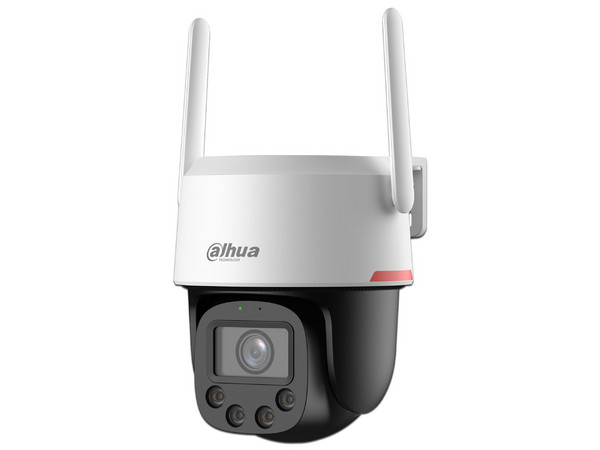 Cámara IP PT Wi-Fi Dual Dahua de 10 MP(5 MP + 5 MP), IP, Lente 3.6 mm, WizColor, IR 30 m, Auto tracking, Audio bidireccional, Wi-Fi 6, IP66.