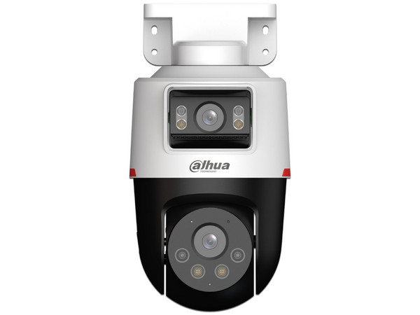 Cámara PT Dual Tipo Domo Dahua DH-IPC-PTS2249B-E2-S-PV-PRO de 2MP (1920 x 1080), Lente de 3.6mm, Luz Calida hasta 30m, IP66, Color Blanco.