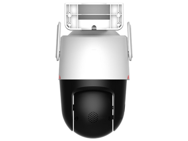 Cámara IP PT Dahua DH-IPC-PTS2349B3-SW-E2-PV de 3MP, 2 Lentes de 3MP (2304 x 1296), Detección inteligente de doble canal, Luz Cálida de 40m, Micrófono y Altavoz Integrados, IP66, Color Blanco.