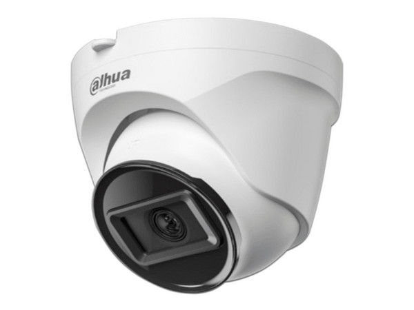 Cámara IP Tipo Domo Dahua DH-IPC-T1E20 de 2MP (1920 x 1080), Lente de 2.8mm, IR hasta 30m, IP67, Color Blanco.