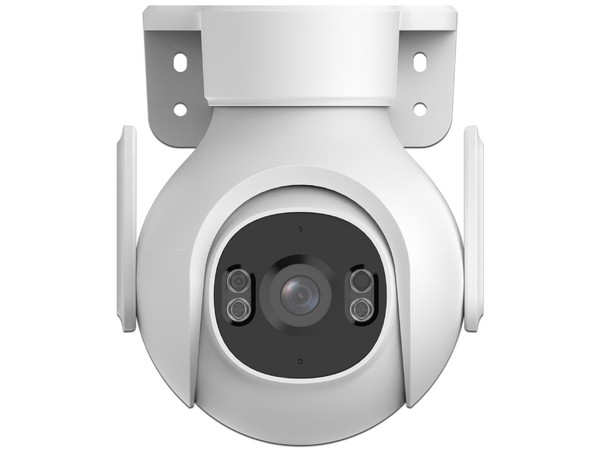 Cámara IP PT Dahua DH-P3B-PV de 3MP (2304 x 1296), IR y luz Blanca de hasta 30m, Audio Bidireccional, IP65, Color Blanco.
