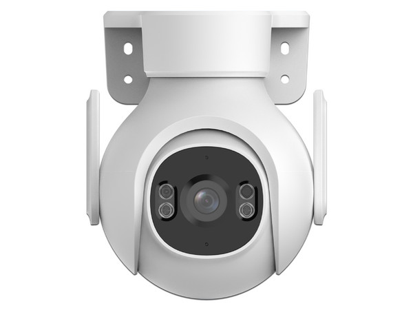 Cámara de Vigilancia IP Dahua P5B-PV de 5MP (2880 x 1620), IR hasta 30m, Wi-Fi 6, IP65, Soporta MicroSD hasta 256GB (No incluye memoria). Color Blanco.