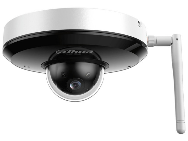 Cámara IP Tipo Domo DH-SD1A204DB-GNY-W de 2MP (1920 x 1080), Lente de 2.8mm, IR hasta 20m, Micrófono integrado, IP66, Color Blanco.
