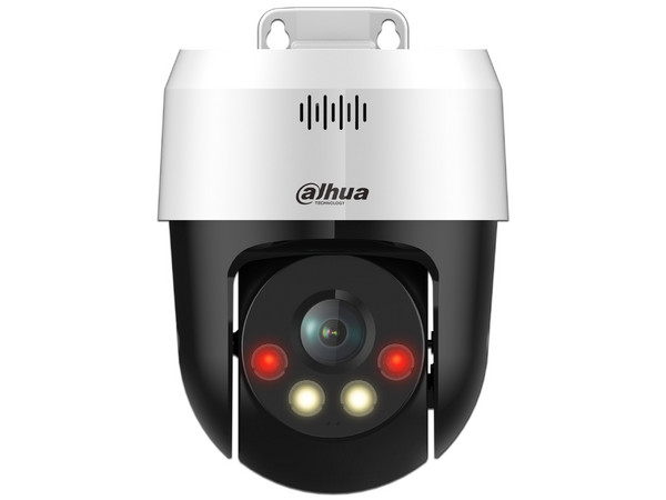 Cámara IP Tipo Domo Dahua DH-SD2A500NB-GNY-A-PV de 5MP (2560 x 1920), Lente de 4mm, IR hasta 30m, IP66, audio Bidireccional, Color Blanco.
