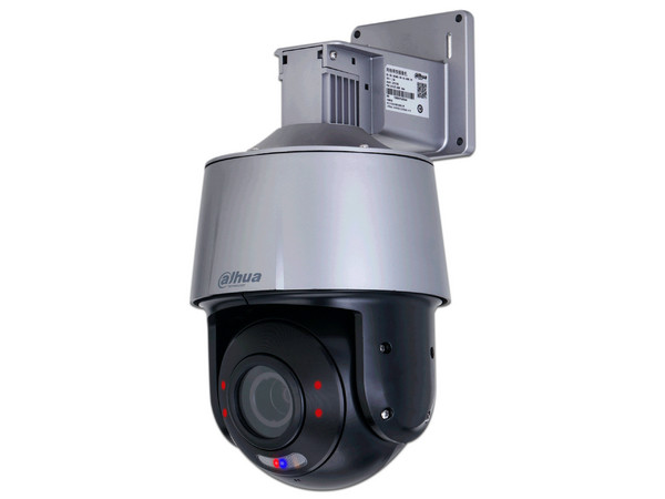 Cámara de Vigilancia PTZ Dahua DH-SD3A405-GN-PV1 de 4MP (2560 x 1440p), IR hasta 30m, Zoom Óptico de 5x, Estrobo Azul y Rojo.
