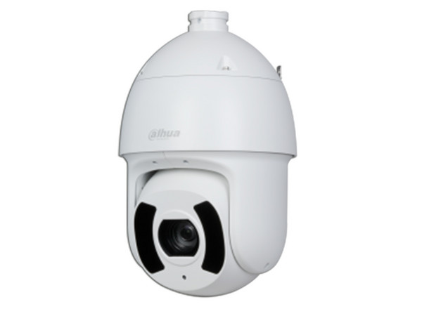 Cámara de vigilancia IP Tipo PTZ Dahua DH-SD6CE445GB-HNR, 4MP, 2560 x 1440, IP67, IK10, IR de hasta 250m, PoE.