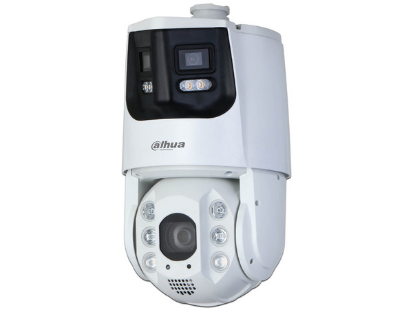 Cámara PTZ Dahua DH-SDT6C425-4P-GB-APV-0280 de 4MP (2560 x 1440), Lente de 2.8mm, IR hasta 200m, IP66, Color Blanco.