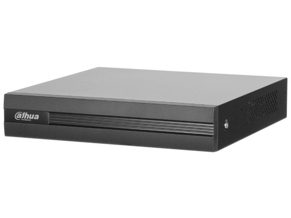 DVR Pentahíbrido Dahua DH-XVR1B04H, 4 canales BNC 5MP Lite, 2 canales IP adicionales hasta 6MP, 1080p, Ethernet, HDMI, VGA (Disco Duro no incluido).