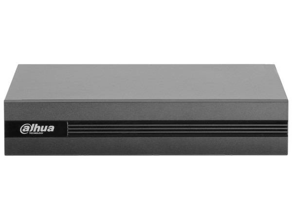 DVR Pentahíbrido Dahua DH-XVR1B04H, 4 canales BNC 5MP Lite, 2 canales IP adicionales hasta 6MP, 1080p, Ethernet, HDMI, VGA (Disco Duro no incluido).