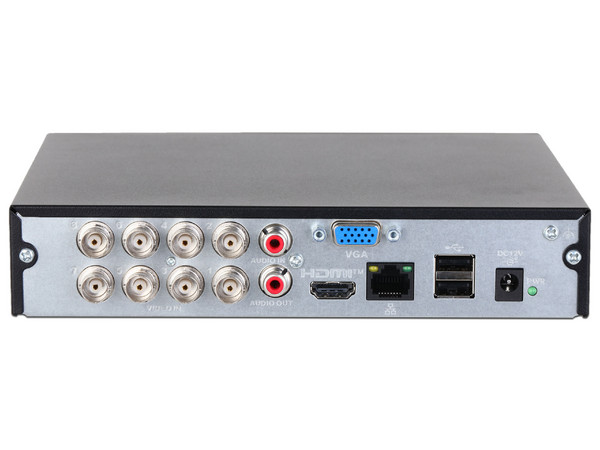DVR de 8 Canales Dahua DH-XVR1B08-I/T, Decodificación de Video Hasta 1080P Lite, HDMI, 1 Bahía de Disco duro de hasta 6TB (No Incluido), Color Negro.
